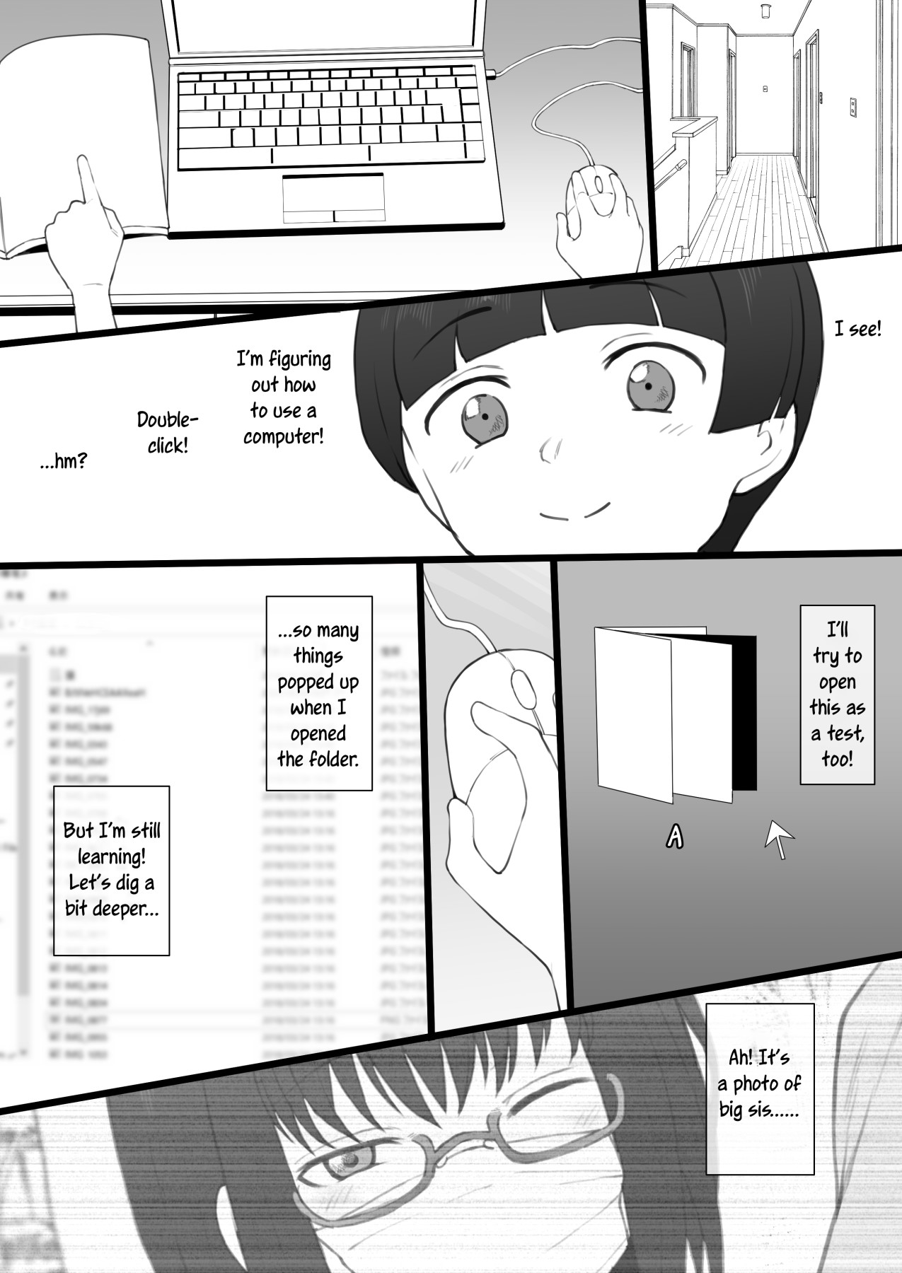 Hentai Manga Comic-On the Laptop My Beloved Big Sister Lent Me…-Read-3